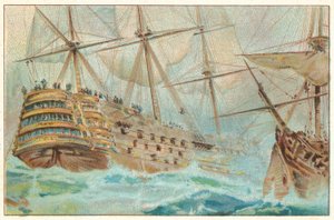 De vechtende Temeraire door English School